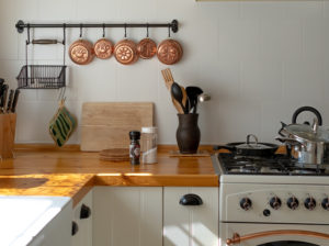 Cozinha decorada no estilo Rústico